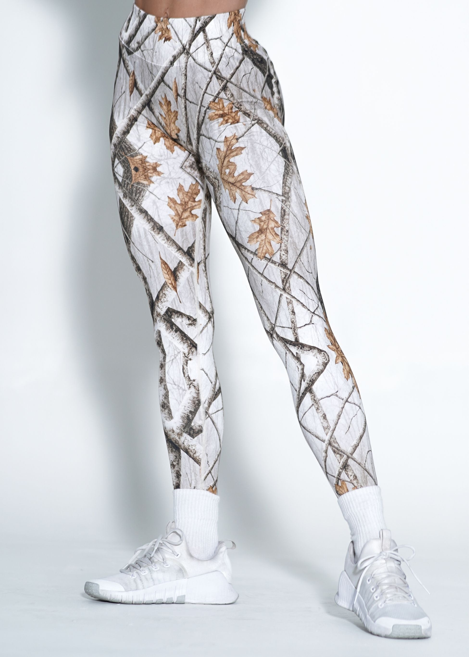 Pinnacle Scrunch Butt Legging - Snow Camo - VITAL APPAREL