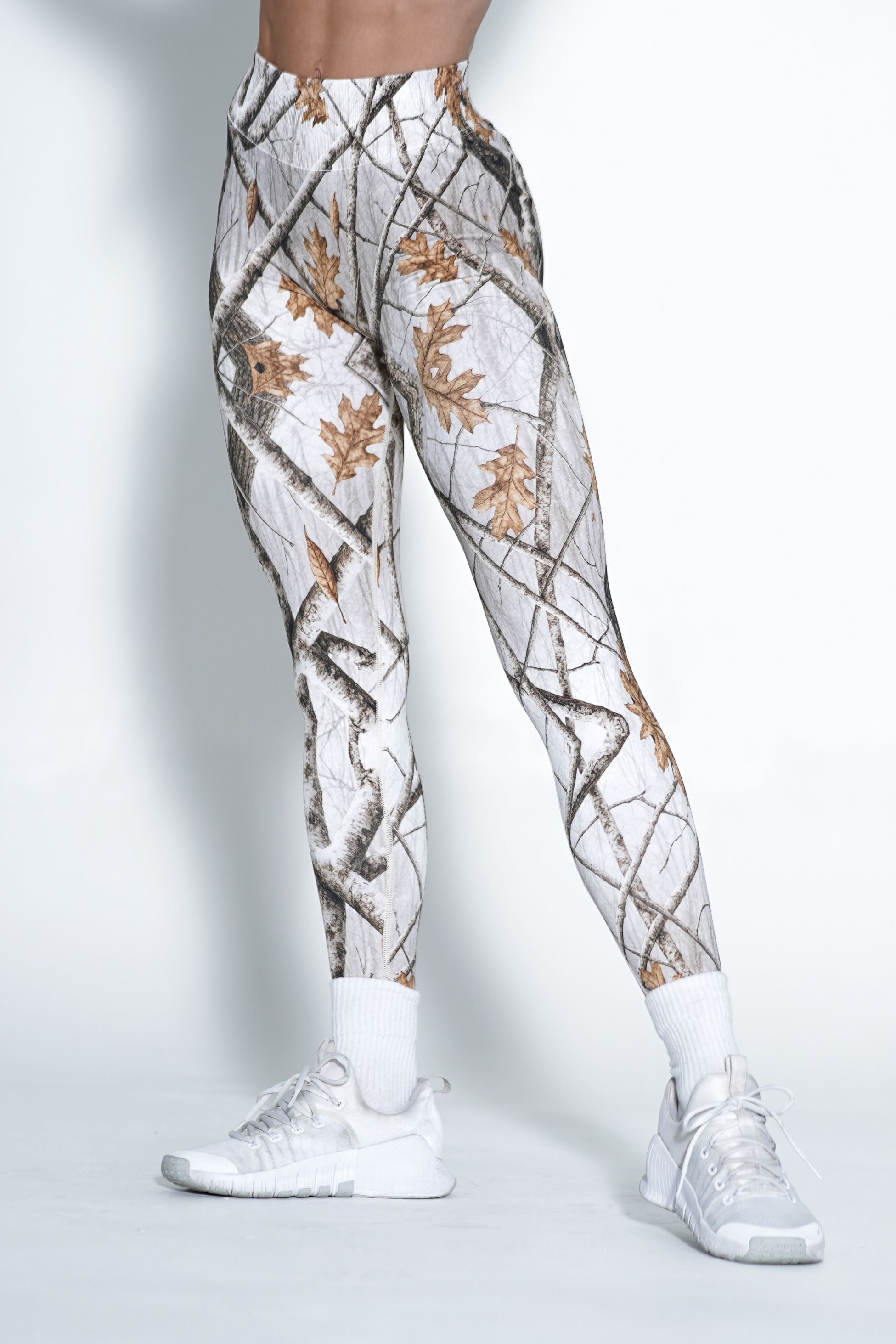Pinnacle Scrunch Butt Legging - Snow Camo - VITAL APPAREL