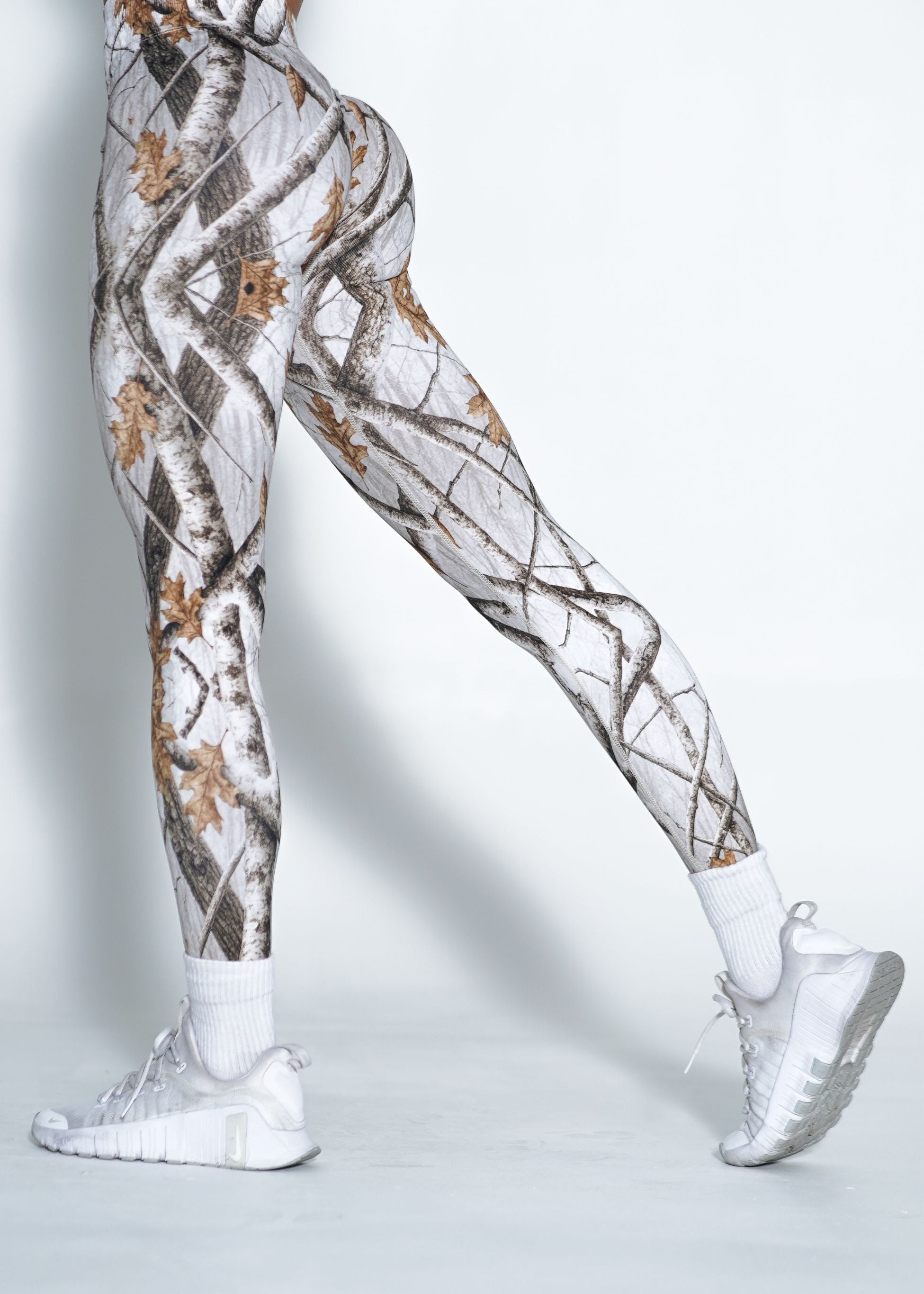 Pinnacle Scrunch Butt Legging - Snow Camo - VITAL APPAREL