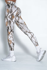 Pinnacle Scrunch Butt Legging - Snow Camo