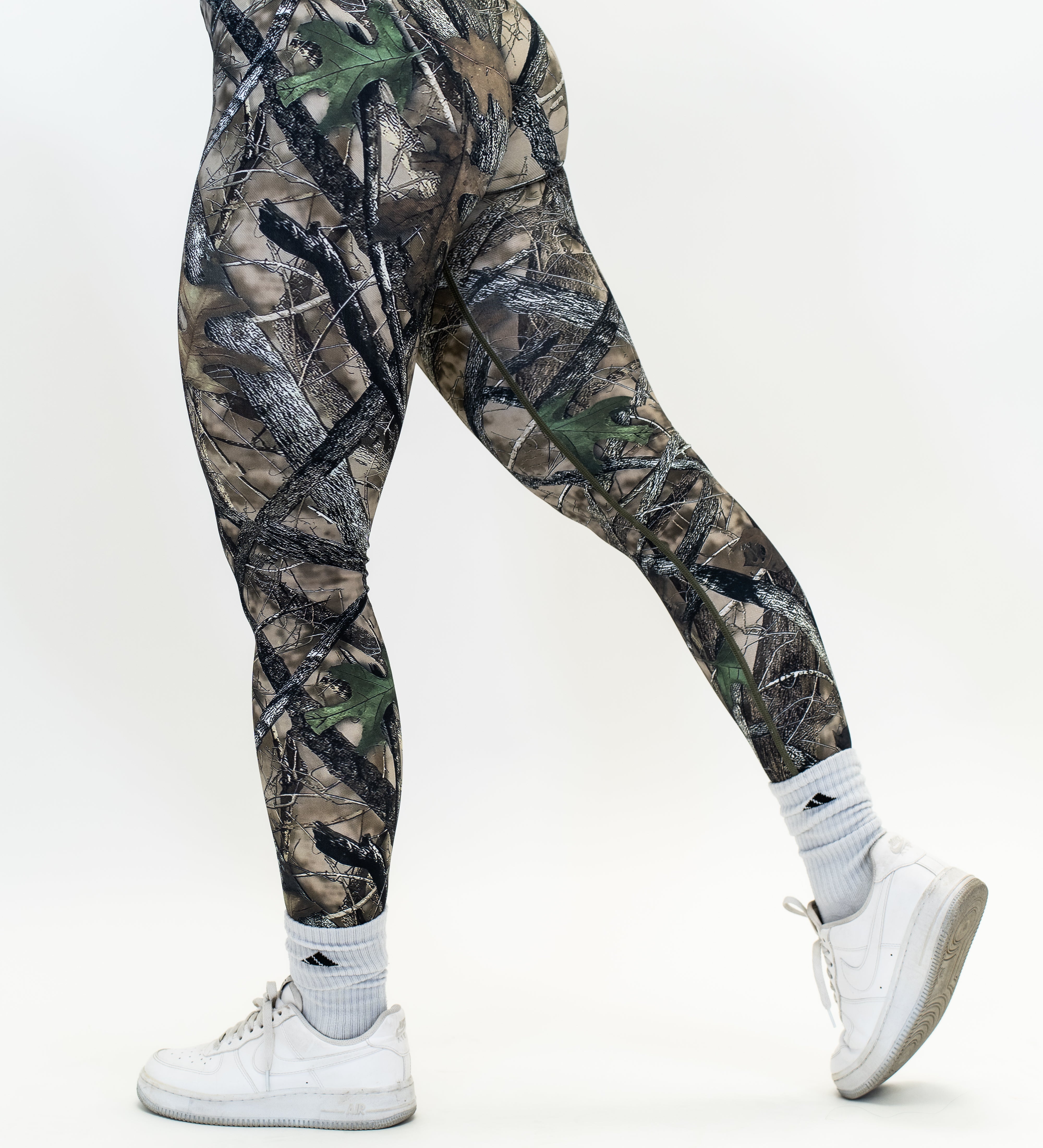 Pinnacle Scrunch Butt Legging - Woodland Camo - VITAL APPAREL