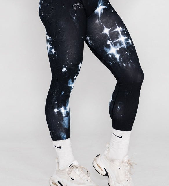 Pinnacle Seamless Scrunch Butt Leggings - Galaxy - VITAL APPAREL