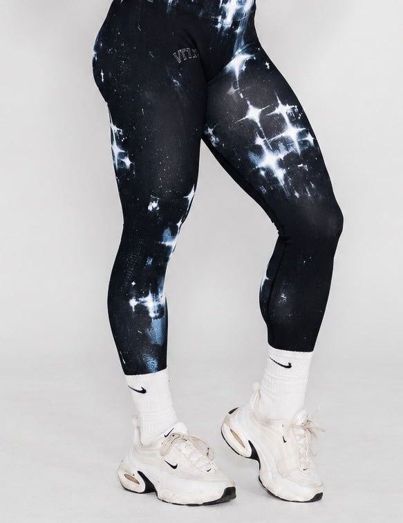 Pinnacle Seamless Scrunch Butt Leggings - Galaxy - VITAL APPAREL