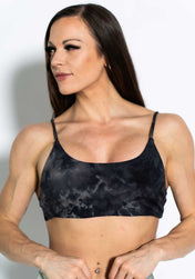 Plush Venus Bra Black Marble, Galaxy Marble, Serpentine Marble