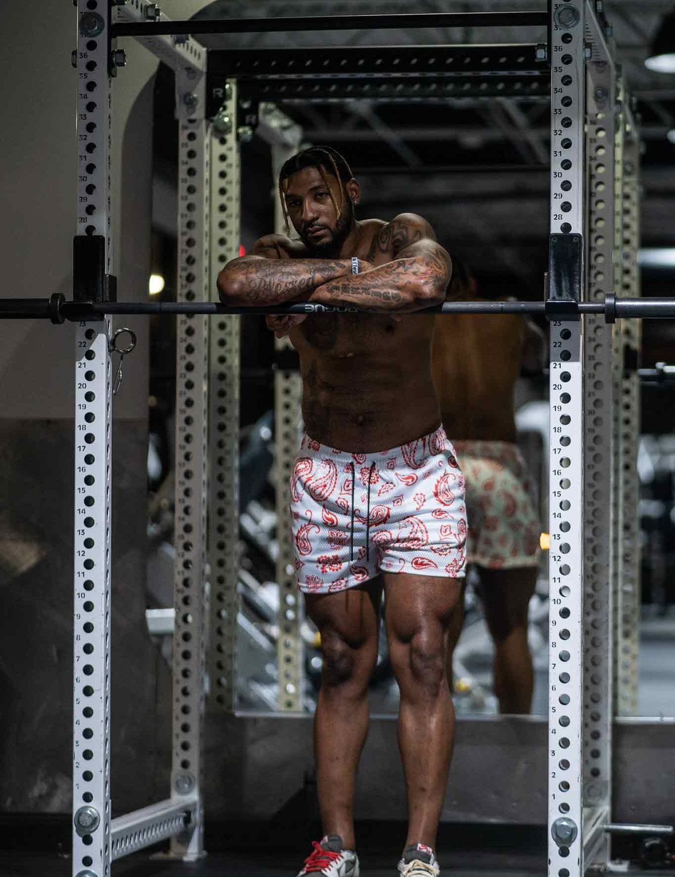 Red Paisley - VITAL APPAREL