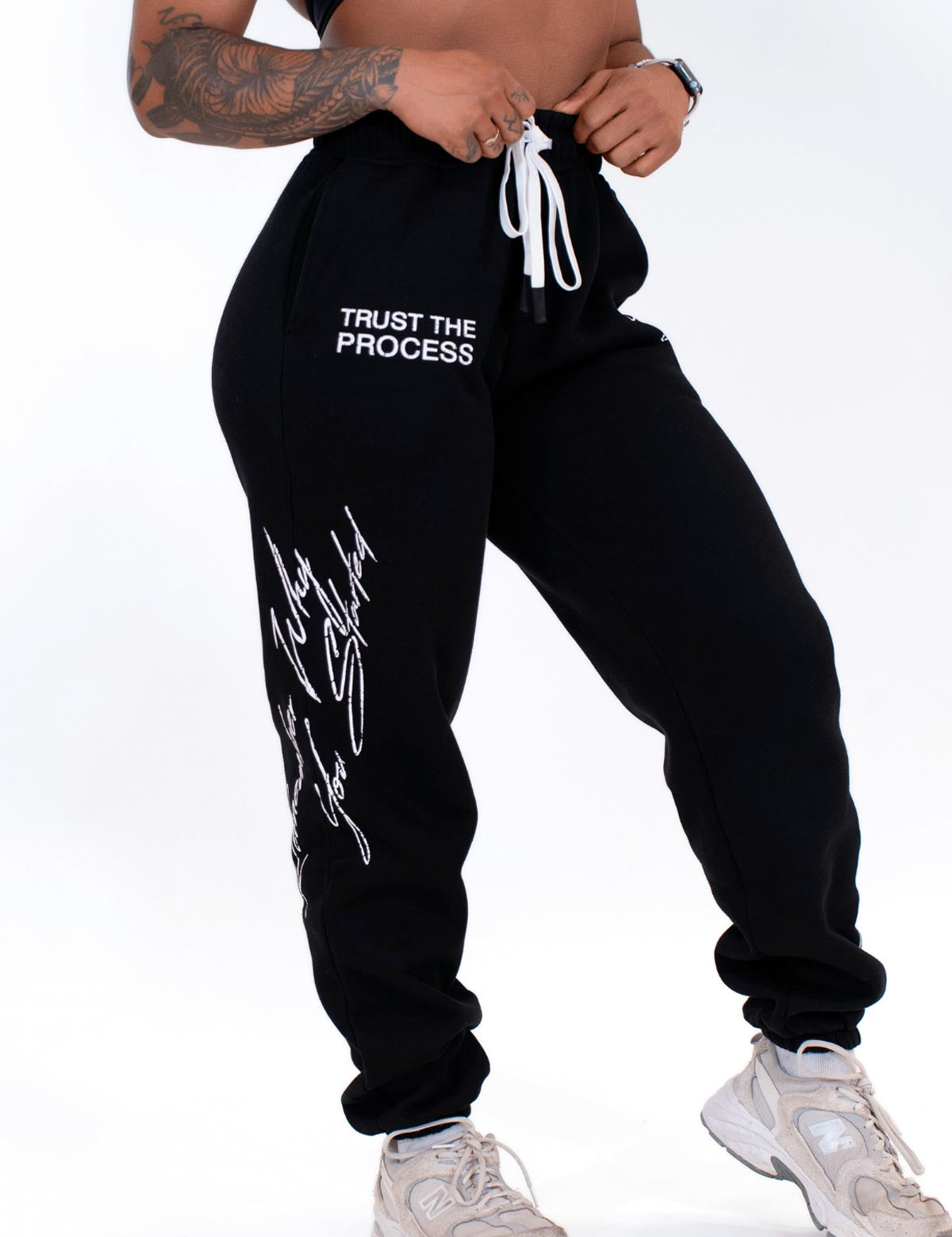 Relentless Heavyweight Sweatpants Unisex - Grunge BTF Black - VITAL APPAREL