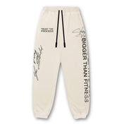 Relentless Heavyweight Sweatpants Unisex - Grunge BTF Cream - VITAL APPAREL