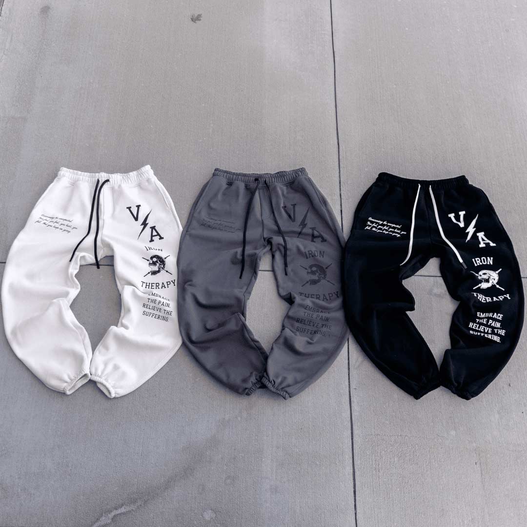 Relentless Heavyweight Sweatpants Unisex - Iron Therapy Slate Gray - VITAL APPAREL