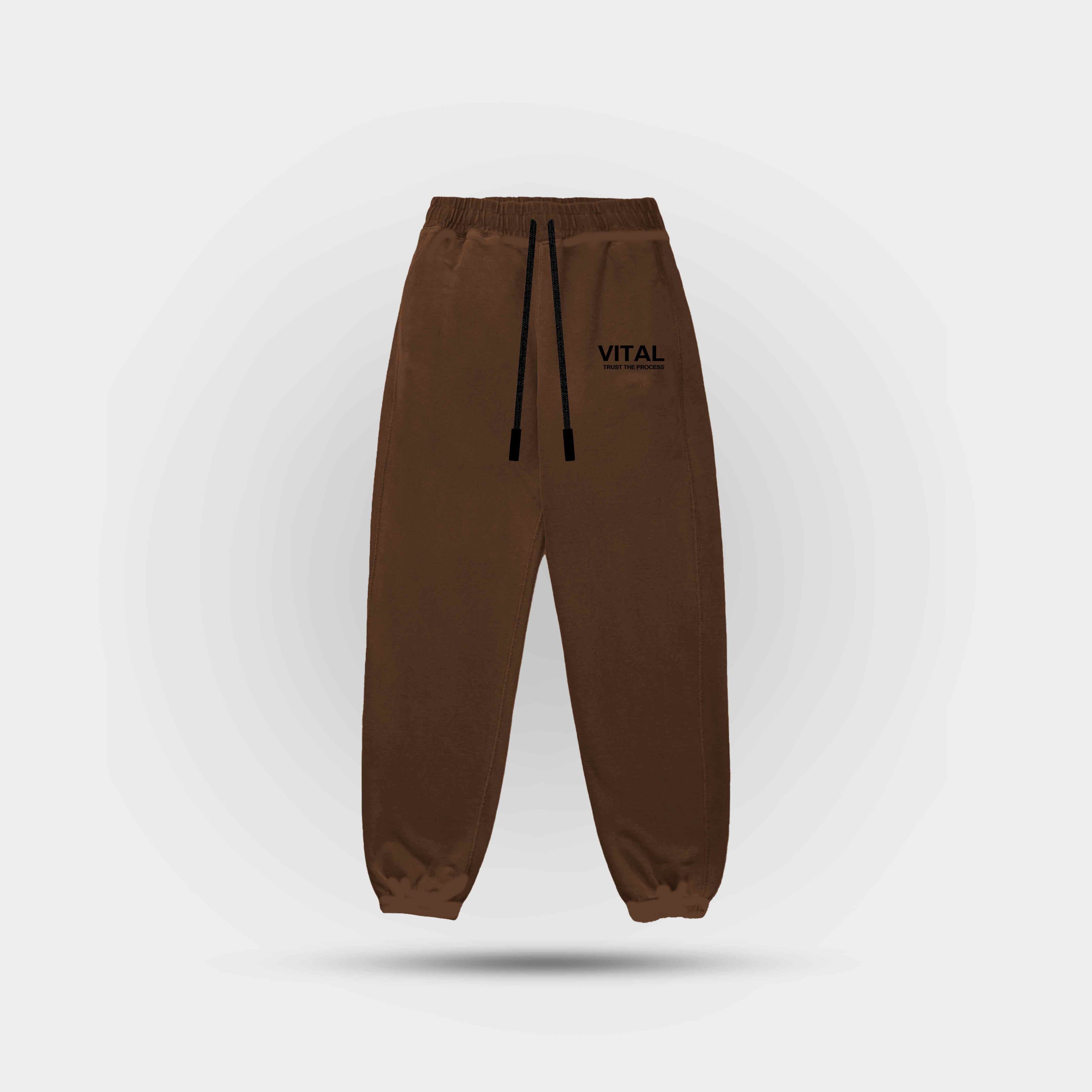 Relentless Heavyweight Sweatpants Unisex - STS Mocha - VITAL APPAREL