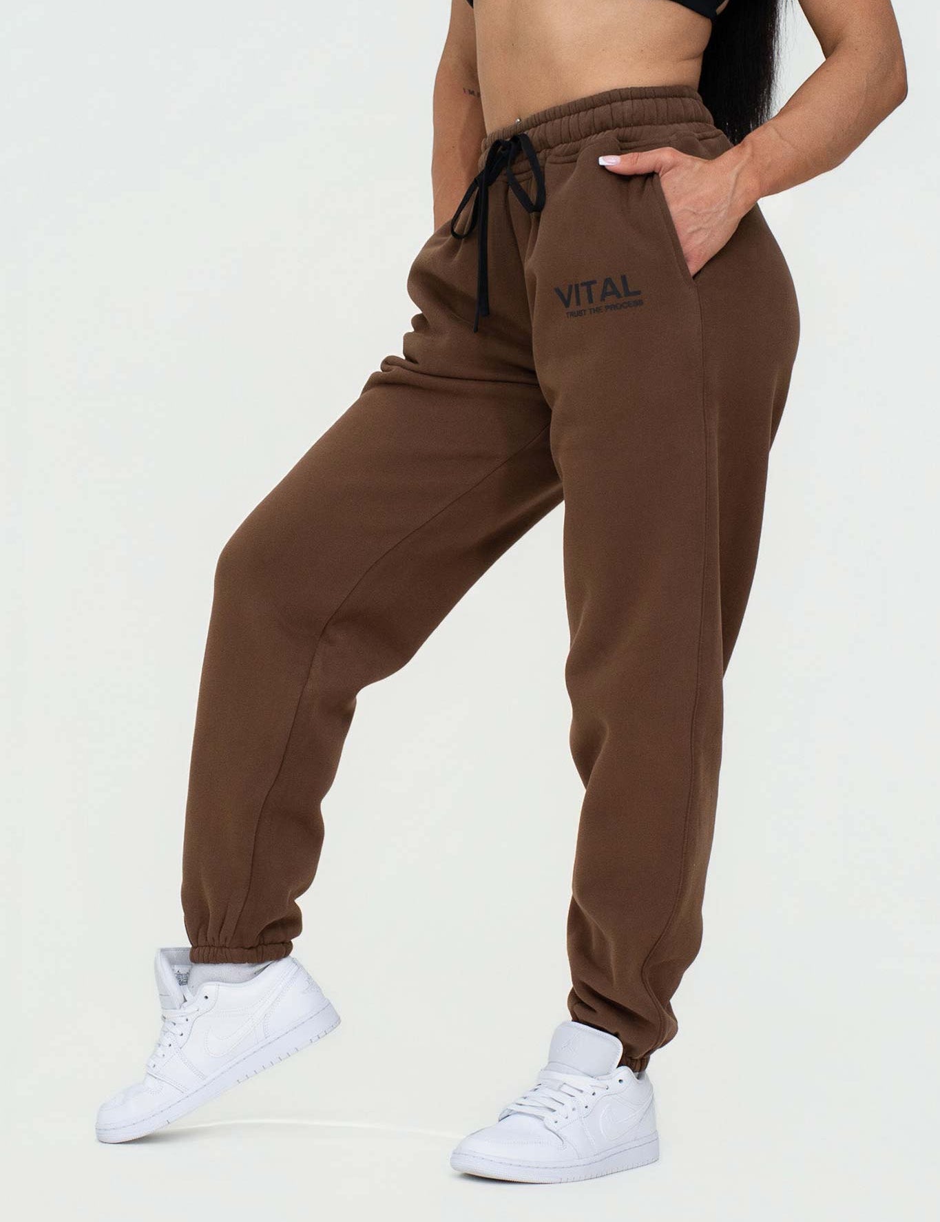 Relentless Heavyweight Sweatpants Unisex - STS Mocha - VITAL APPAREL