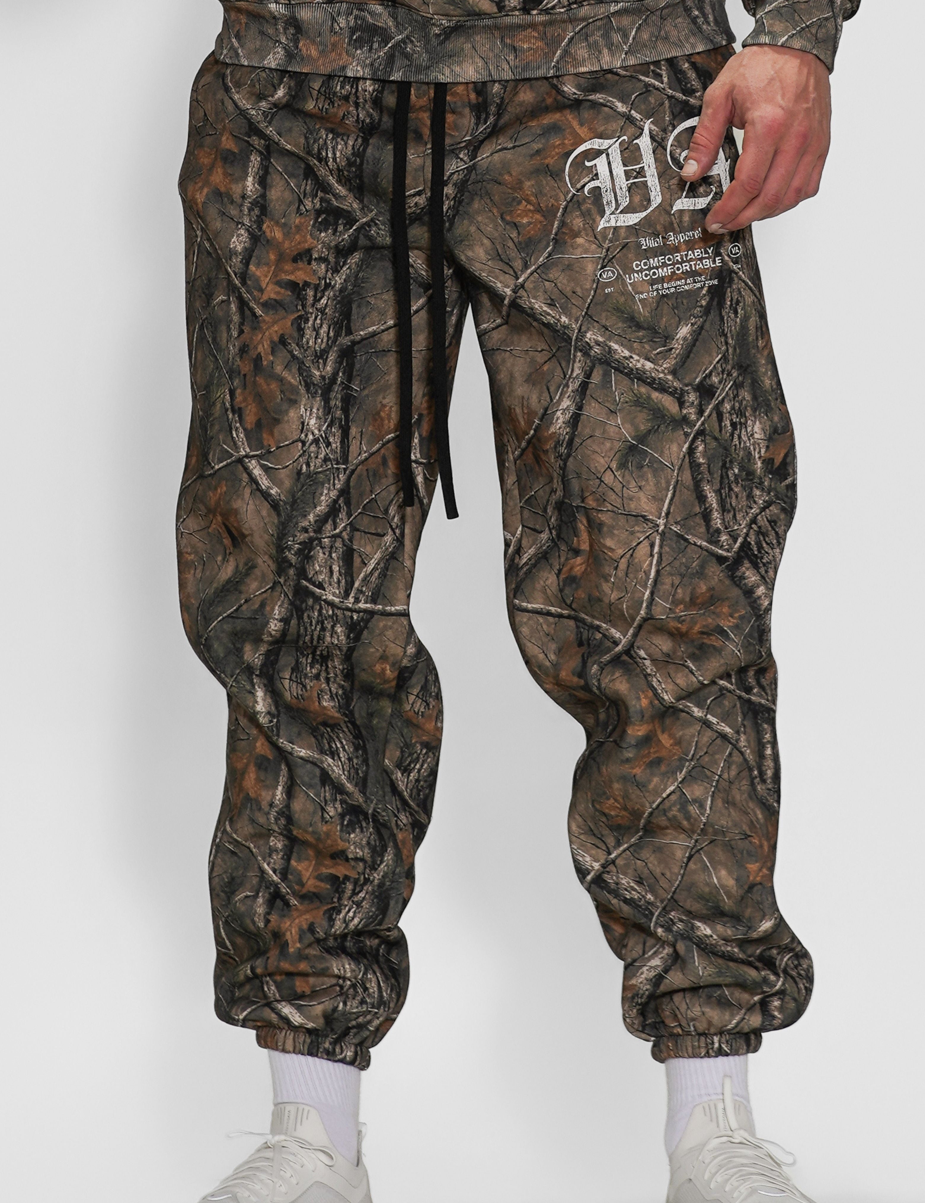 Relentless Heavyweight Sweatpants Unisex - VA Forest Camo - VITAL APPAREL