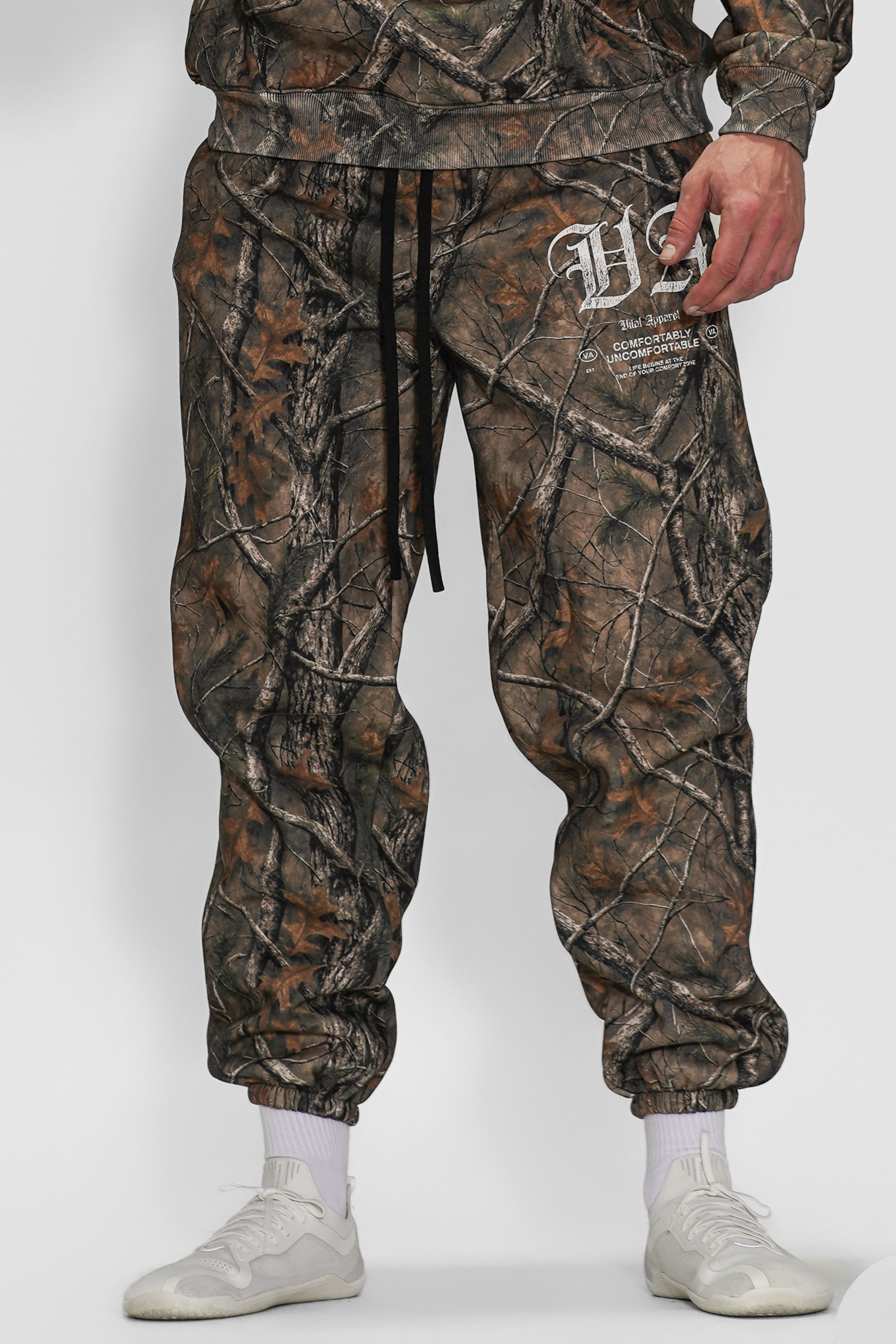 Relentless Heavyweight Sweatpants Unisex - VA Forest Camo - VITAL APPAREL