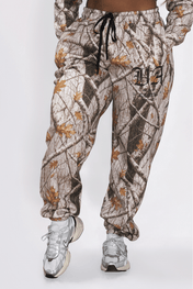 Relentless Heavyweight Sweatpants Unisex - VA Snow Camo - VITAL APPAREL