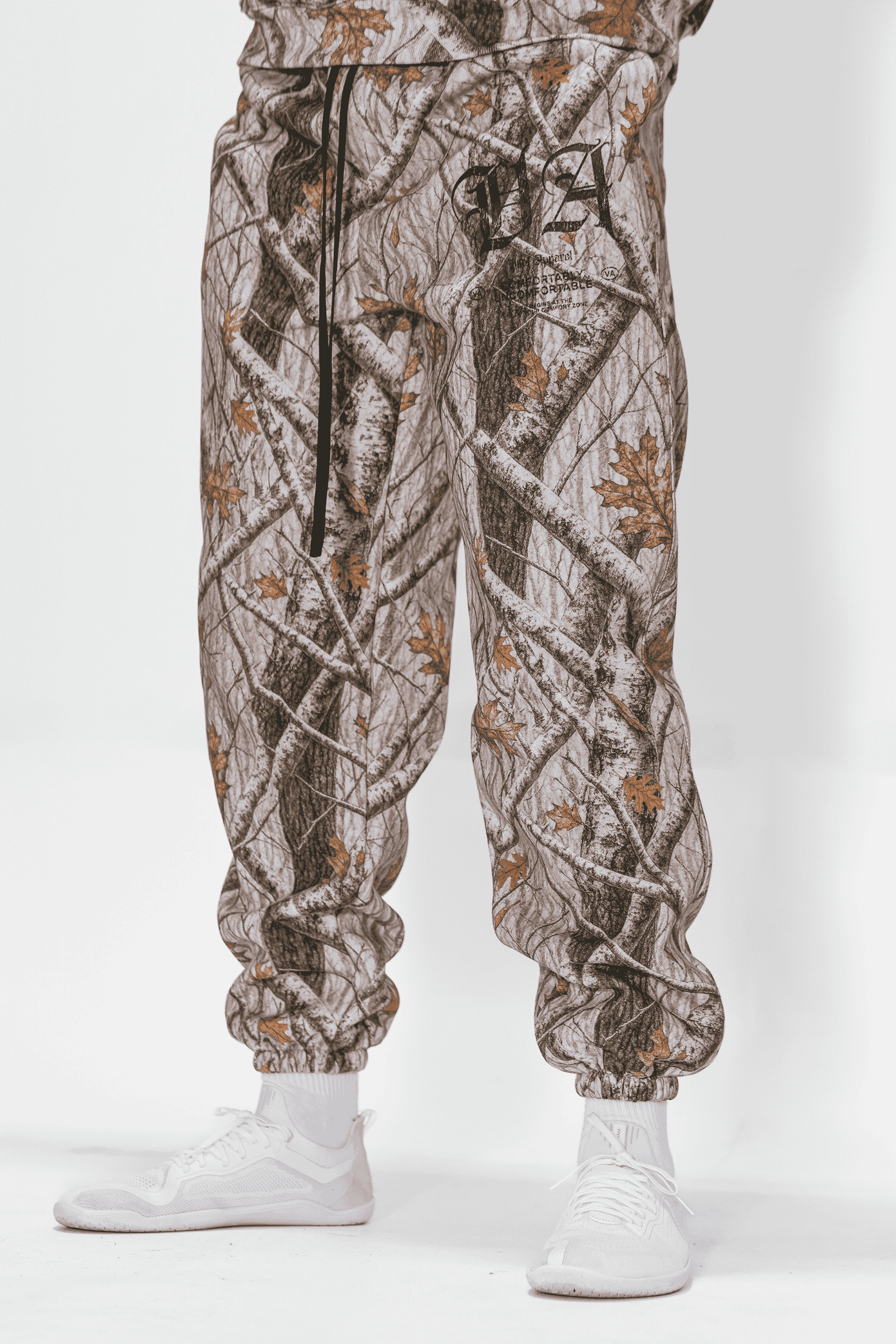 Relentless Heavyweight Sweatpants Unisex - VA Snow Camo - VITAL APPAREL