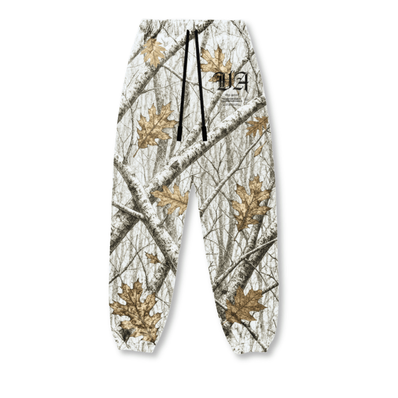 Relentless Heavyweight Sweatpants Unisex - VA Snow Camo - VITAL APPAREL
