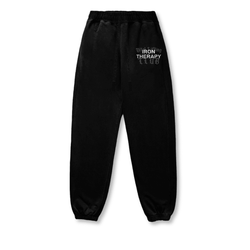 Relentless Heavyweight Sweatpants Unisex - VLC IT Black - VITAL APPAREL