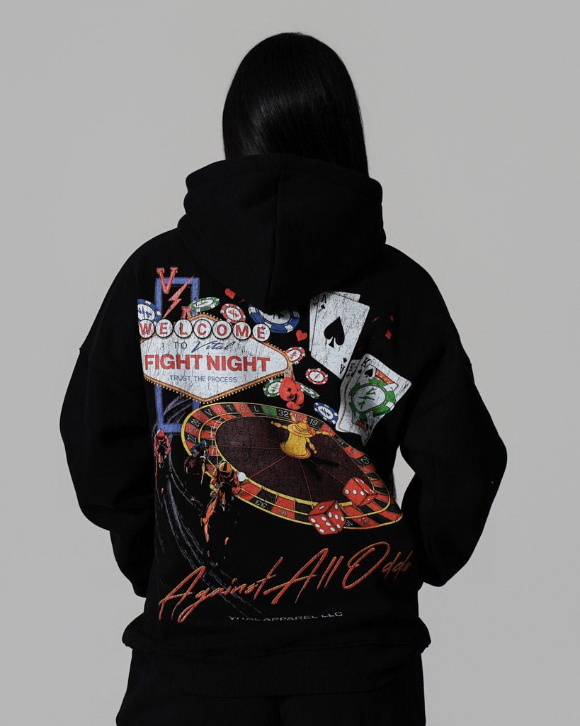Relentless Oversized Heavyweight Hoodie - Bet On You - VITAL APPAREL