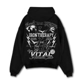 Relentless Oversized Heavyweight Hoodie - Emblem