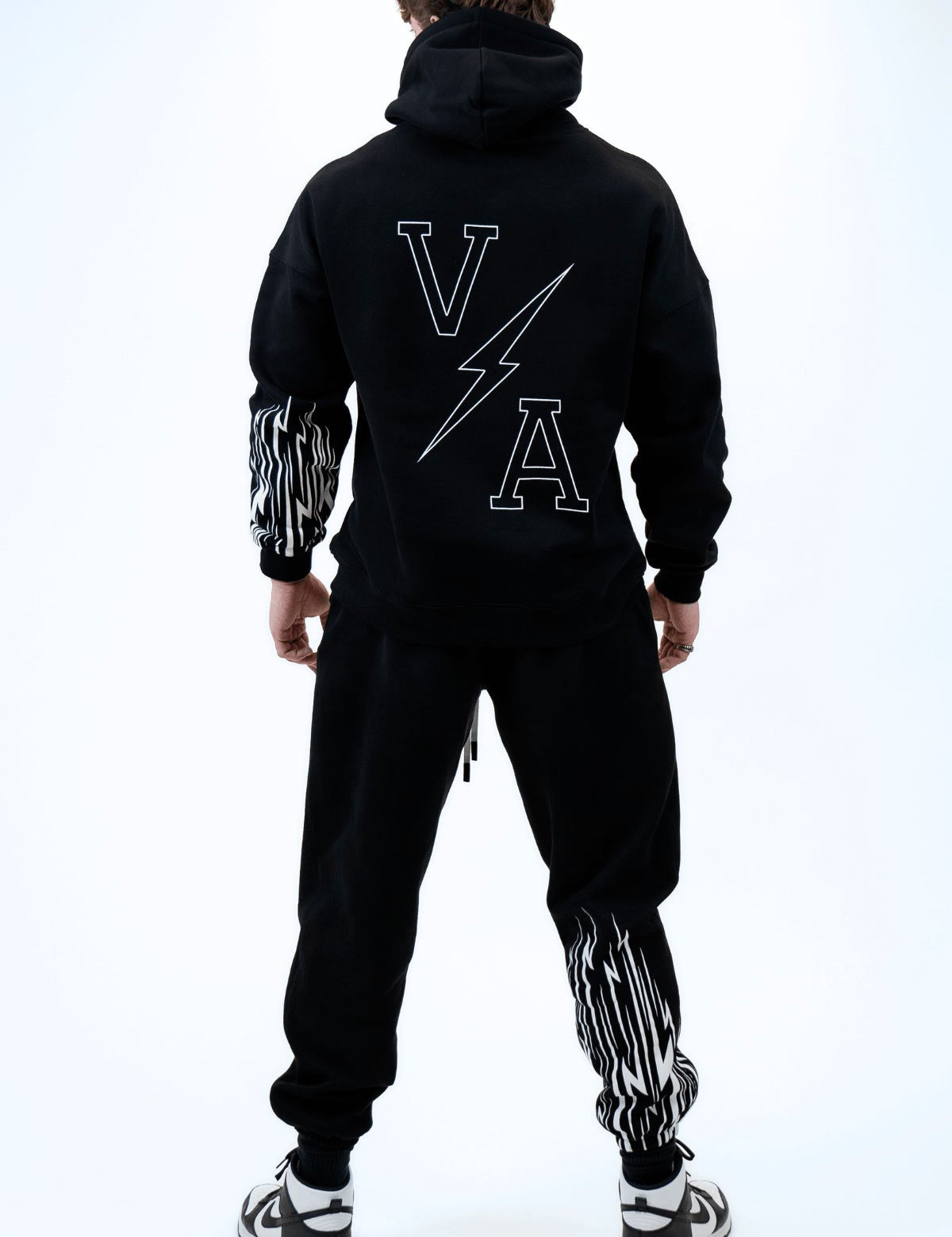 Relentless Oversized Heavyweight Hoodie - Energy Black - VITAL APPAREL