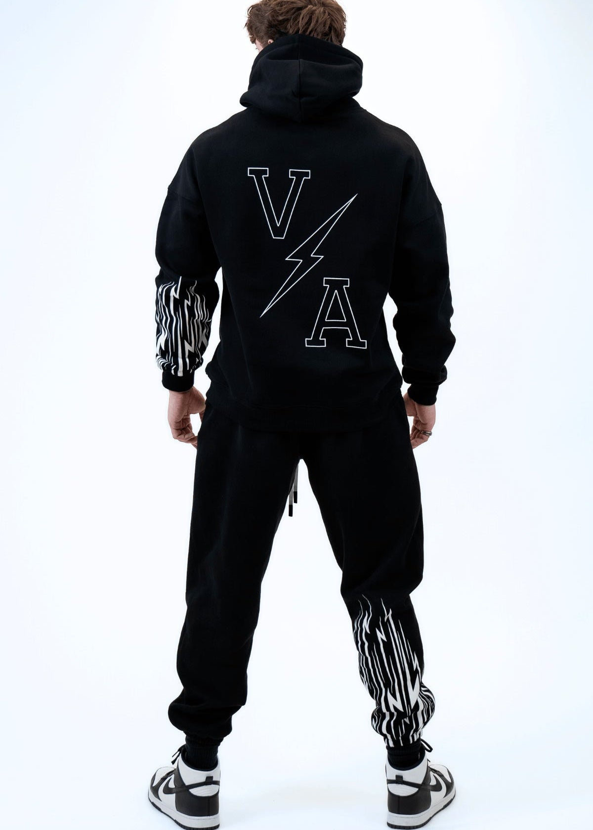 Relentless Oversized Heavyweight Hoodie - Energy Black - VITAL APPAREL