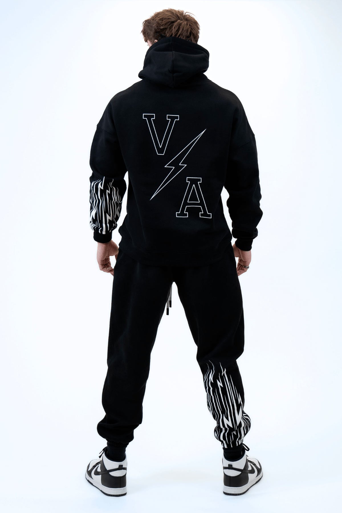 Relentless Oversized Heavyweight Hoodie - Energy Black - VITAL APPAREL