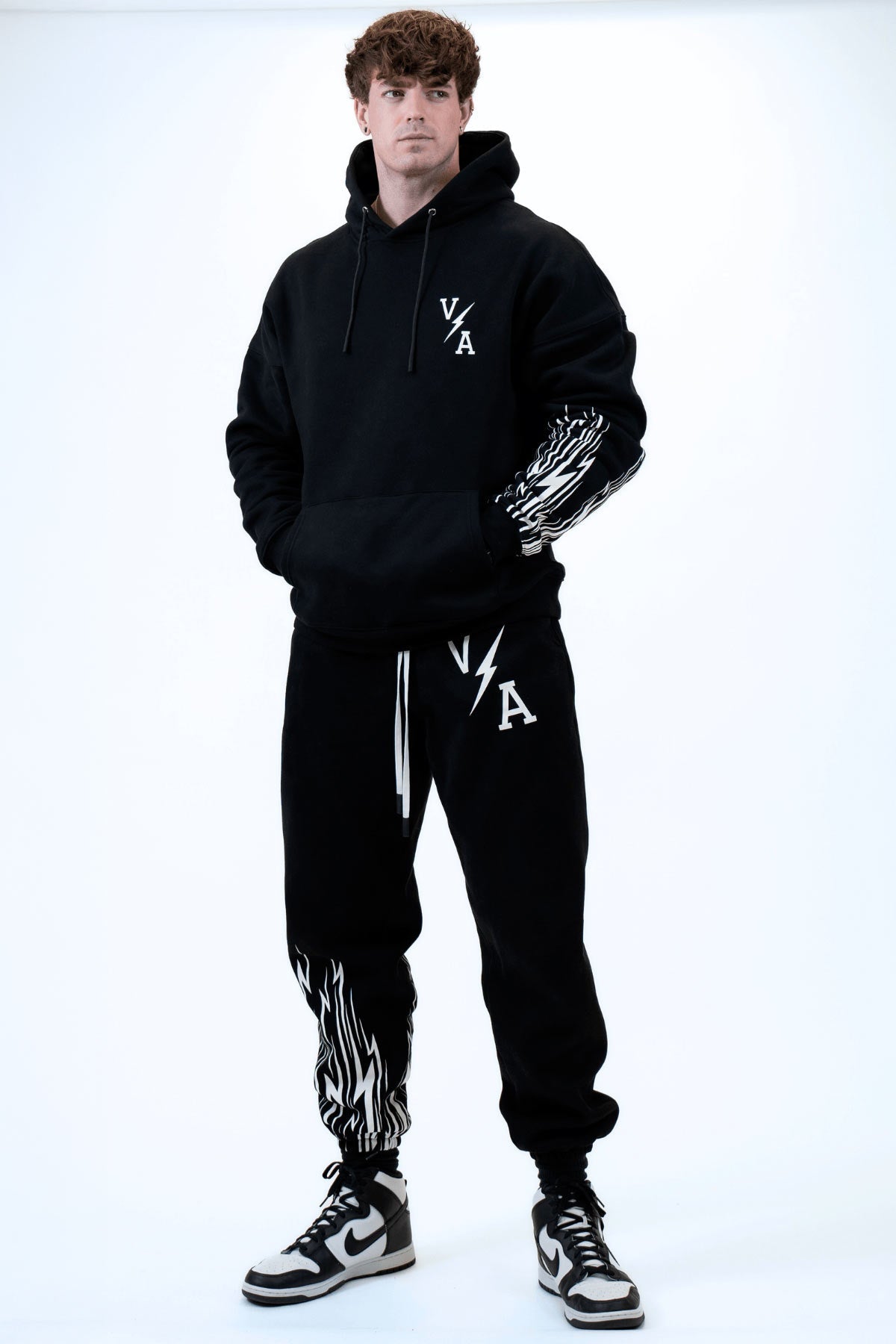 Relentless Oversized Heavyweight Hoodie - Energy Black - VITAL APPAREL