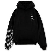 Relentless Oversized Heavyweight Hoodie - Energy Black - VITAL APPAREL