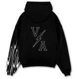 Relentless Oversized Heavyweight Hoodie - Energy Black