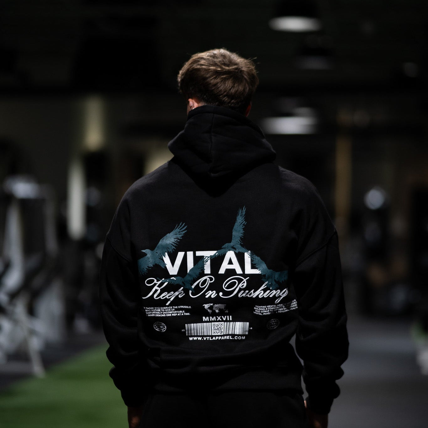 Relentless Oversized Heavyweight Hoodie - Escape - VITAL APPAREL