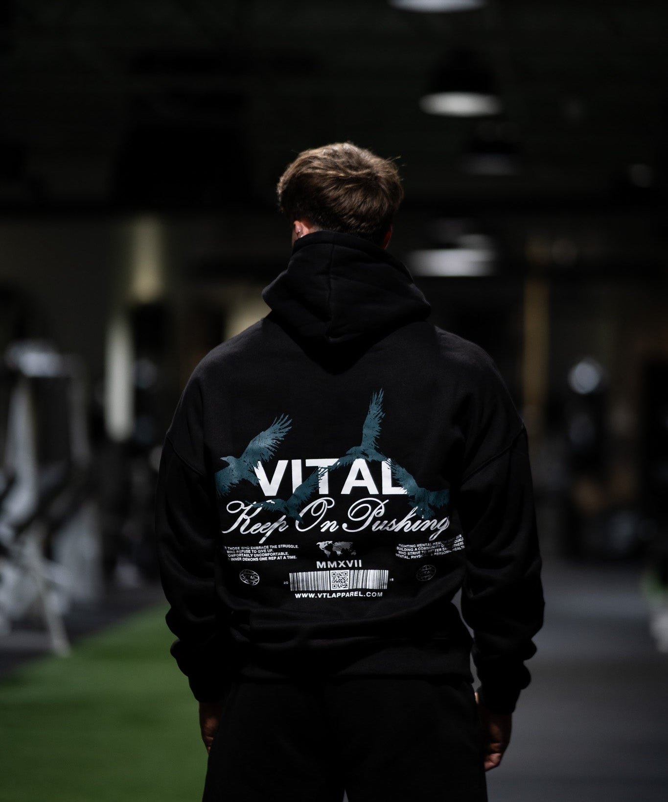 Relentless Oversized Heavyweight Hoodie - Escape - VITAL APPAREL