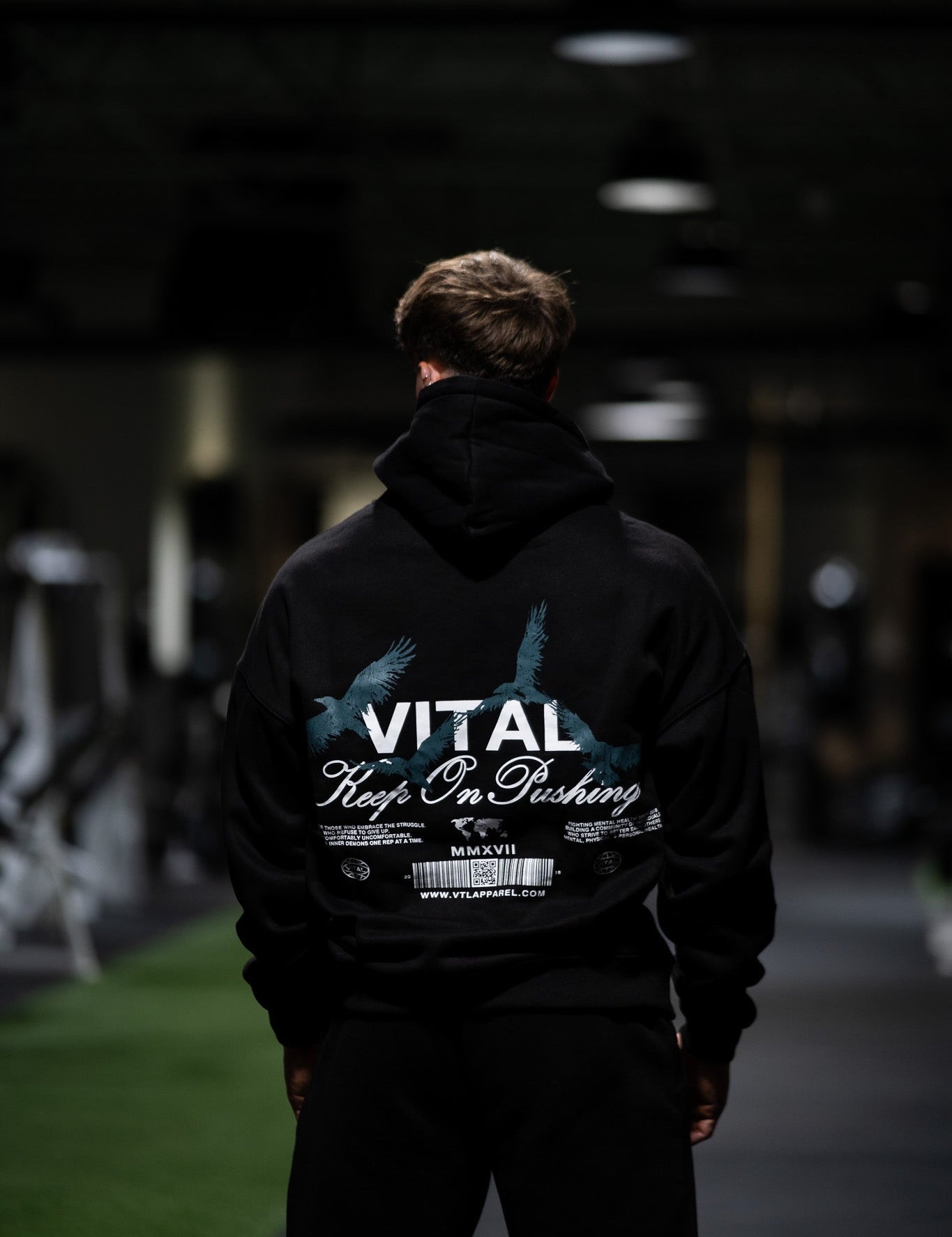 Relentless Oversized Heavyweight Hoodie - Escape - VITAL APPAREL