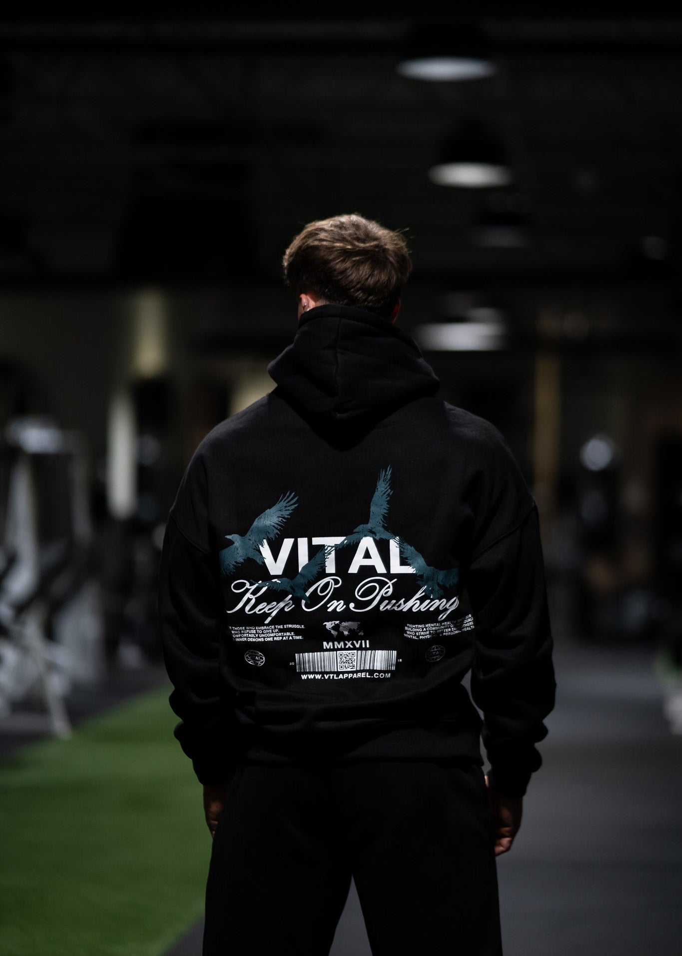 Relentless Oversized Heavyweight Hoodie - Escape - VITAL APPAREL