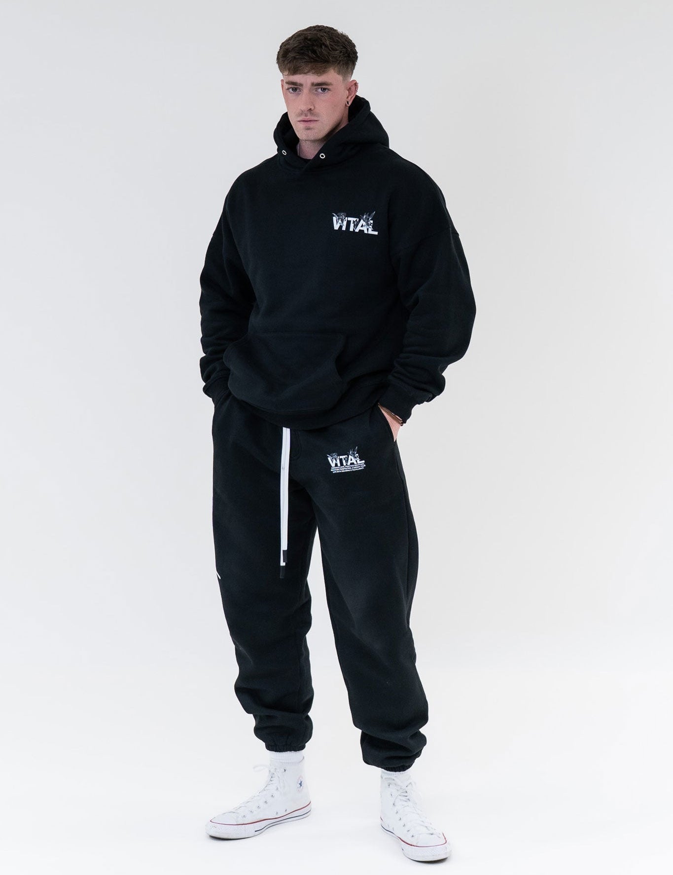 Relentless Oversized Heavyweight Hoodie - Gratitude - VITAL APPAREL