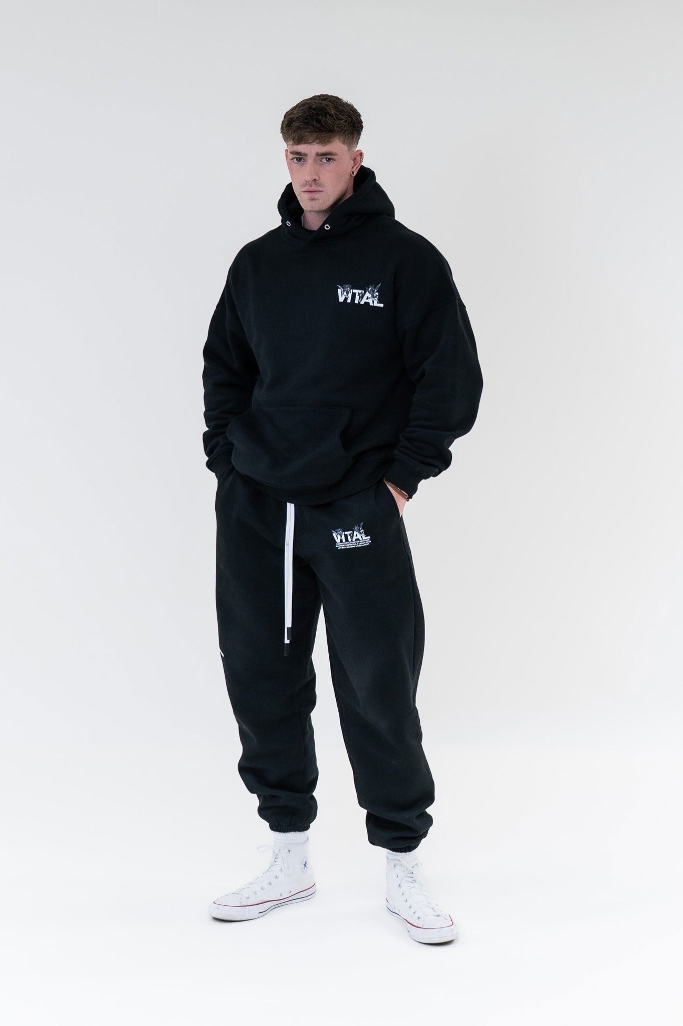 Relentless Oversized Heavyweight Hoodie - Gratitude - VITAL APPAREL