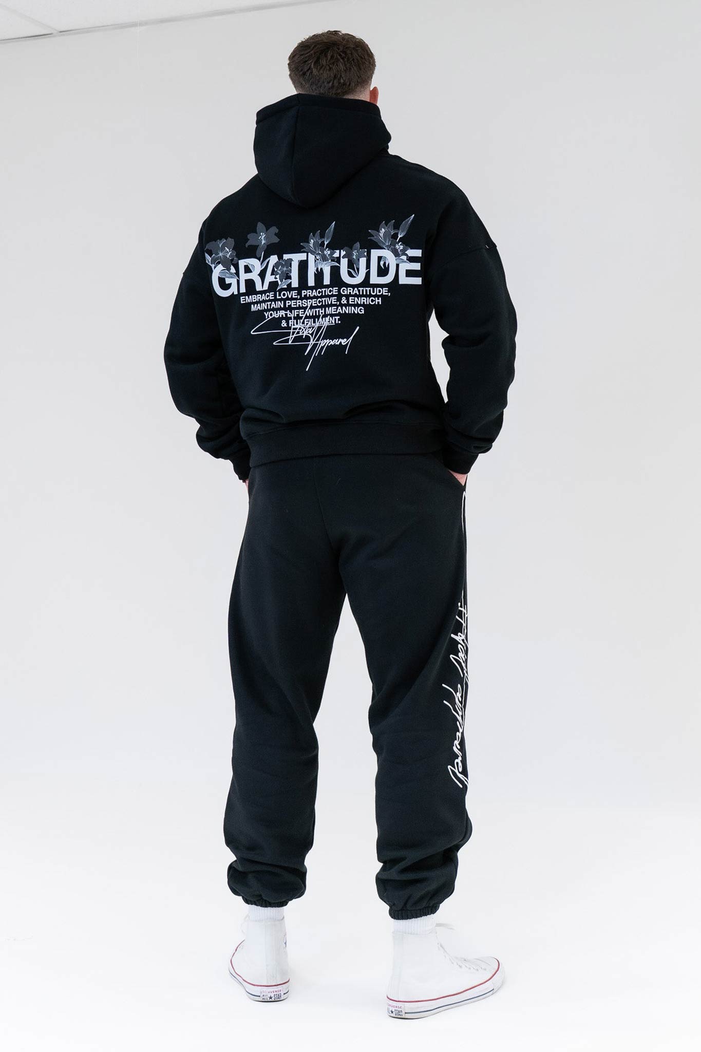 Relentless Oversized Heavyweight Hoodie - Gratitude - VITAL APPAREL