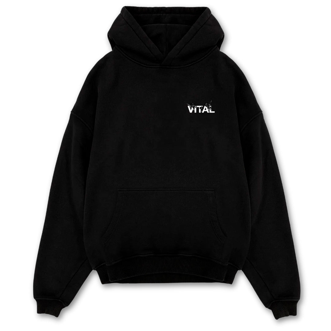 Relentless Oversized Heavyweight Hoodie - Gratitude - VITAL APPAREL