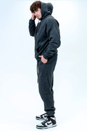 Relentless Oversized Heavyweight Hoodie - Grunge Gray - VITAL APPAREL