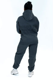 Relentless Oversized Heavyweight Hoodie - Grunge Gray - VITAL APPAREL