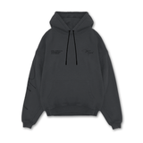 Relentless Oversized Heavyweight Hoodie - Grunge Trust the Process Slate Gray