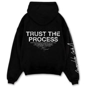 Relentless Oversized Heavyweight Hoodie - Grunge TTP Black - VITAL APPAREL
