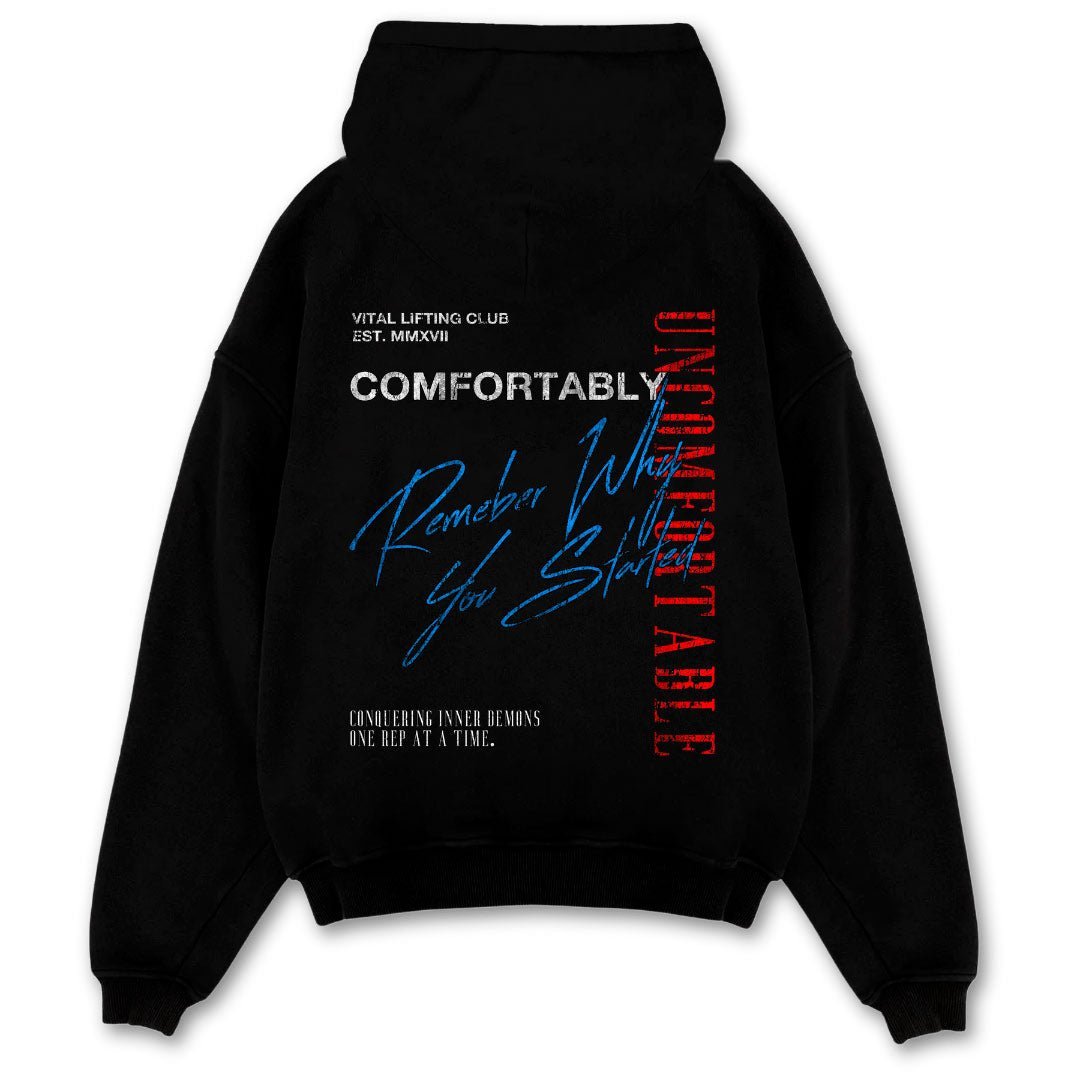 Relentless Oversized Heavyweight Hoodie - Remember Why You Started - VITAL APPAREL