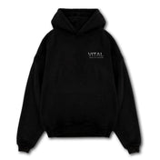 Relentless Oversized Heavyweight Hoodie - STS Black - VITAL APPAREL