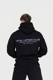 Relentless Oversized Heavyweight Hoodie - STS Black - VITAL APPAREL