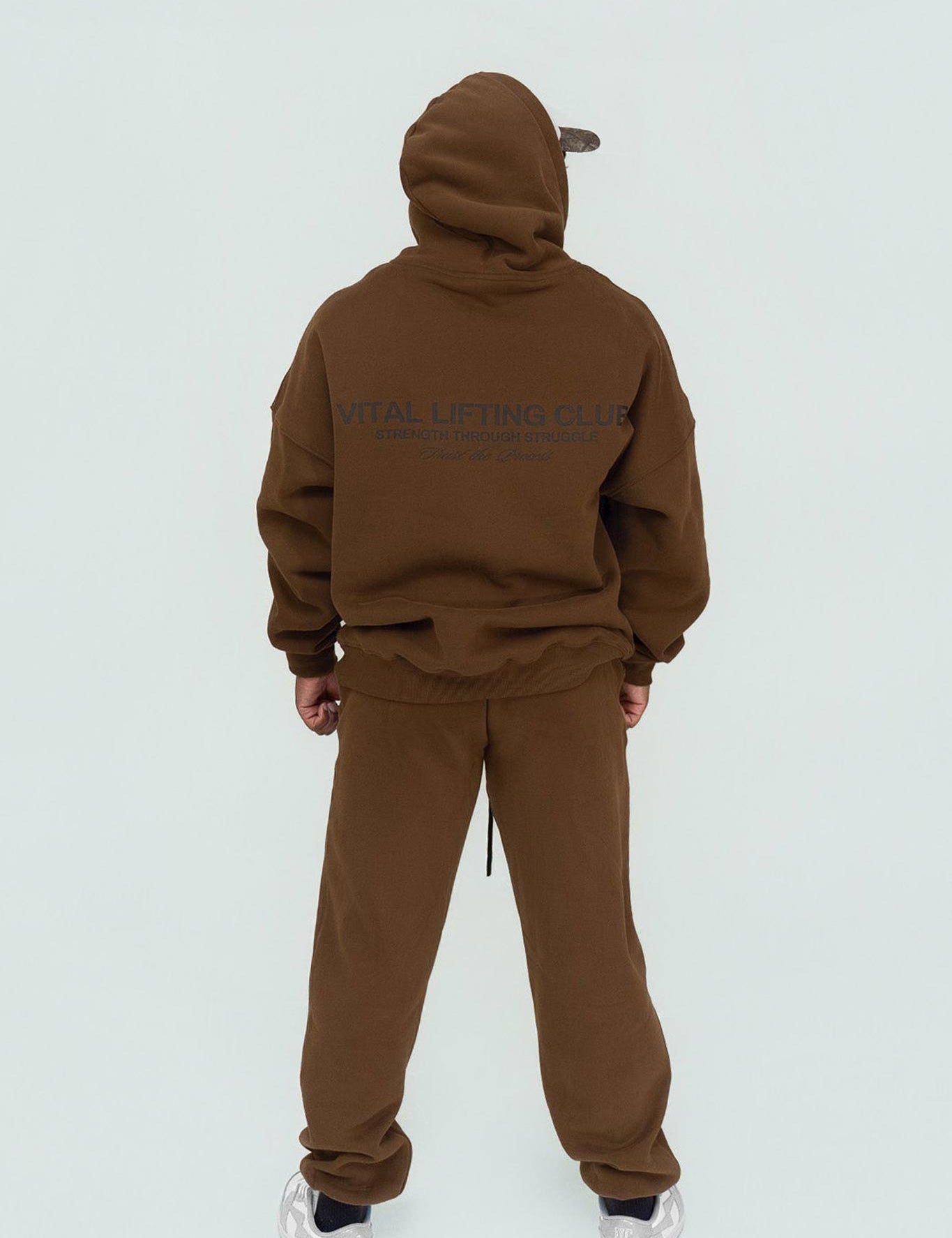 Relentless Oversized Heavyweight Hoodie - STS Mocha - VITAL APPAREL