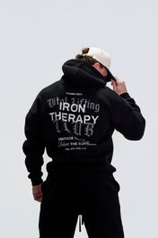 Relentless Oversized Heavyweight Hoodie - VLC IT Black - VITAL APPAREL