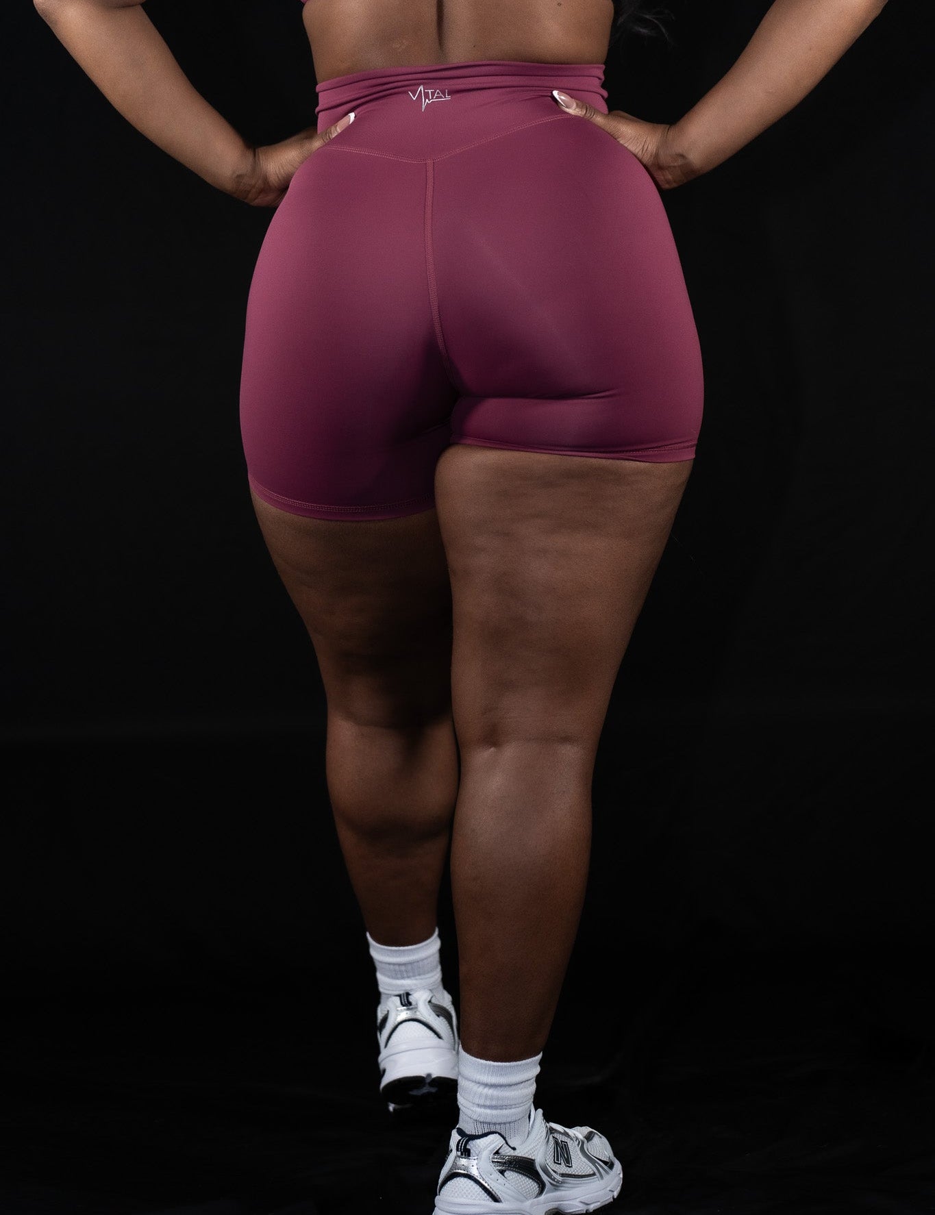 Resilient Biker Shorts 6" Rouge Pink - VITAL APPAREL