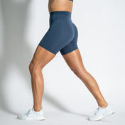 Resilient Biker Shorts 6" Royal Purple, Maroon, Steel. - VITAL APPAREL