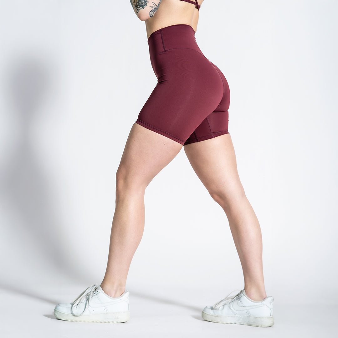Resilient Biker Shorts 6" Royal Purple, Maroon, Steel. - VITAL APPAREL