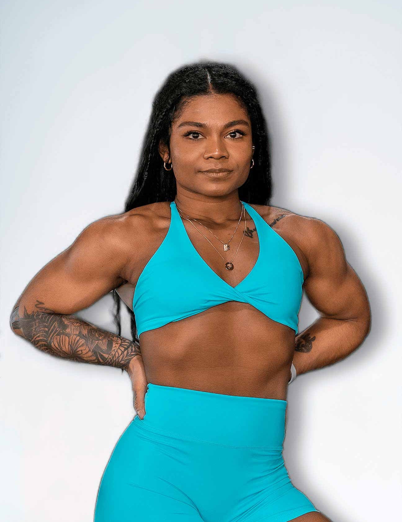Resilient Dynamic Bra - Aqua - VITAL APPAREL
