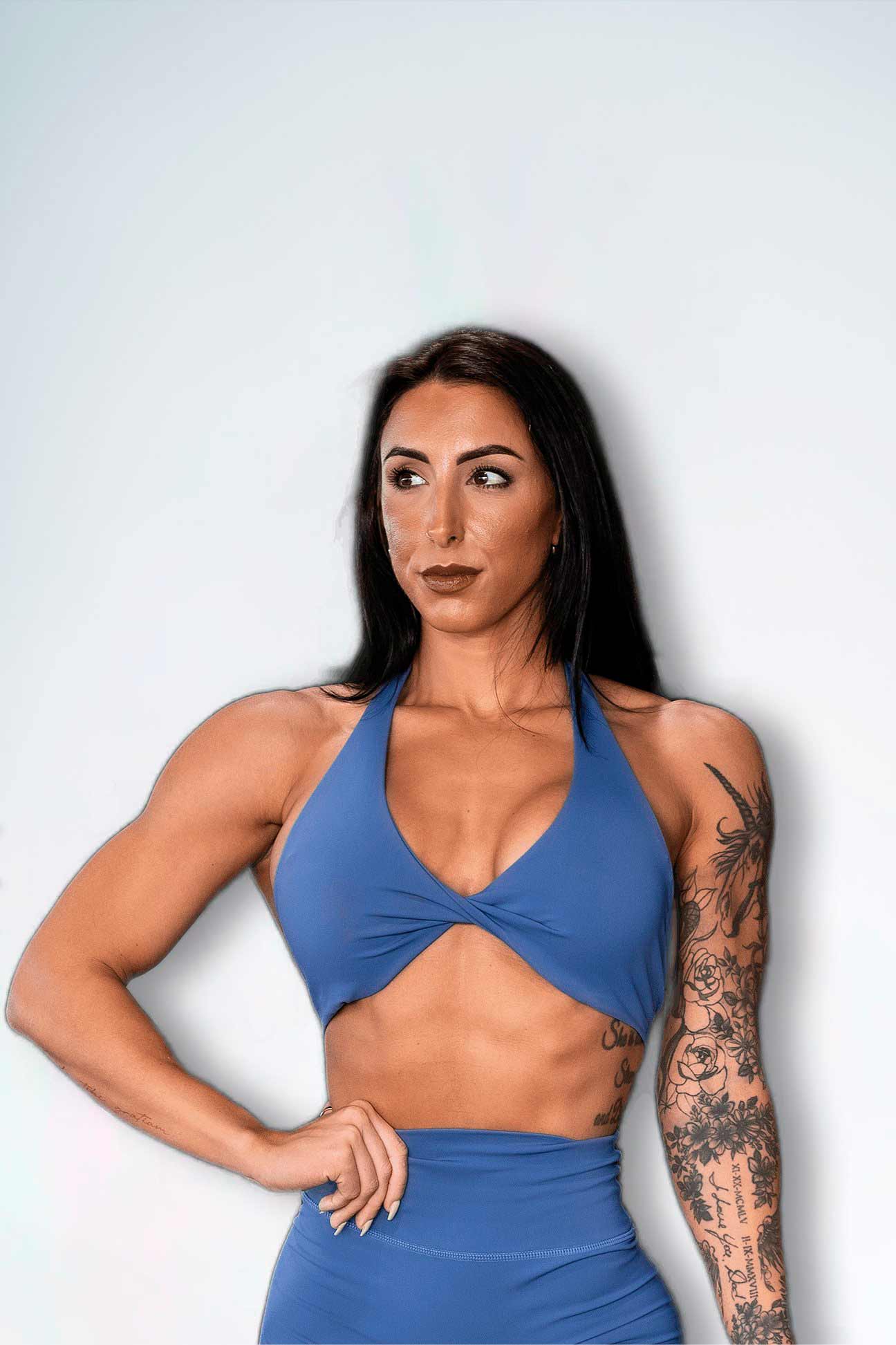 Resilient Dynamic Bra - Denim Blue - VITAL APPAREL